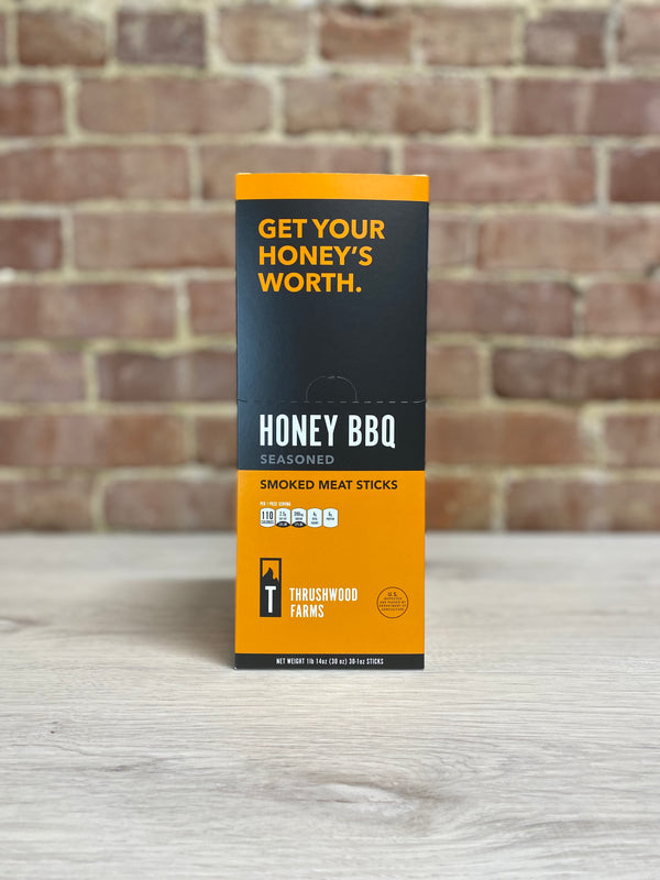Thrushwood Farms Honey BBQ Snack Stick
