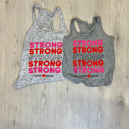 Mommy and Me STRONG Tank Top